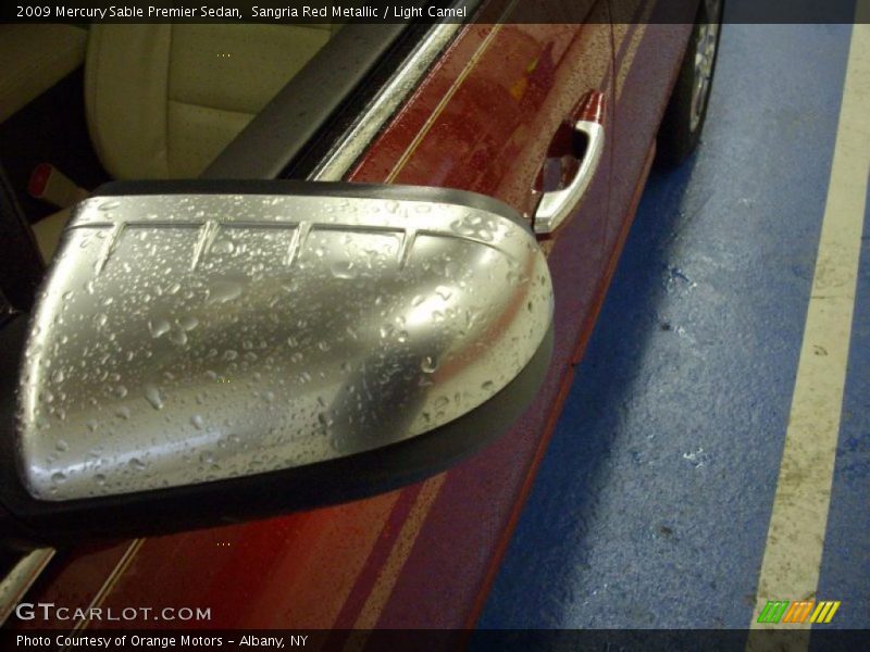 Sangria Red Metallic / Light Camel 2009 Mercury Sable Premier Sedan
