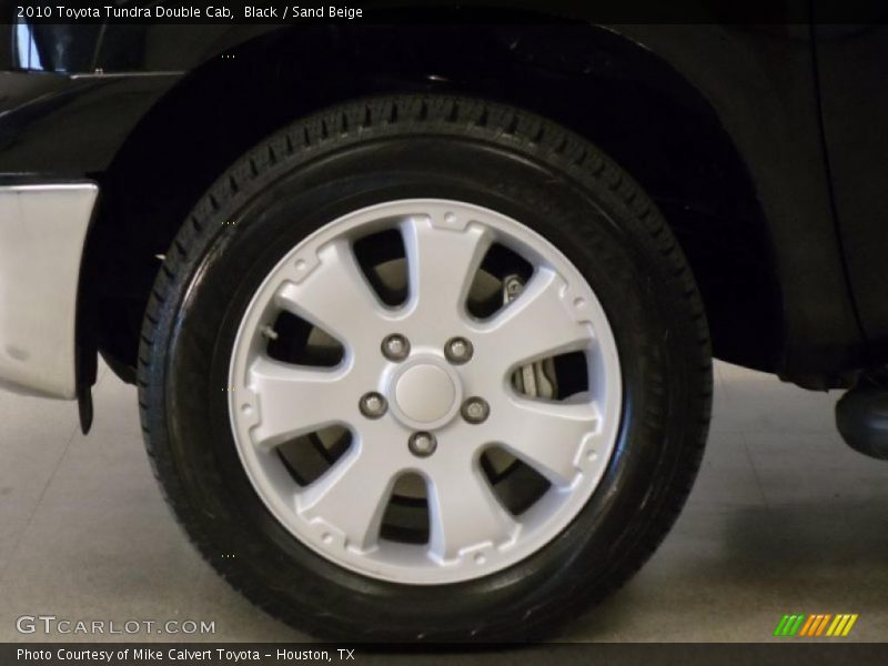 Black / Sand Beige 2010 Toyota Tundra Double Cab