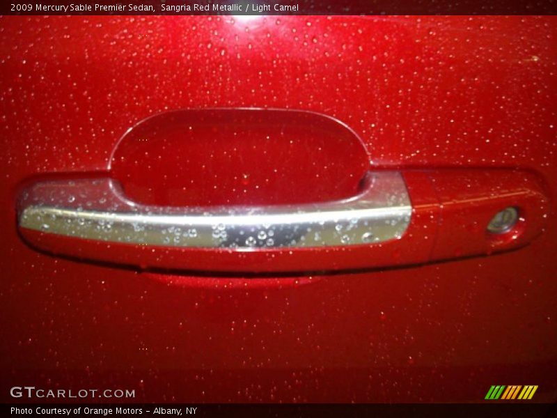 Sangria Red Metallic / Light Camel 2009 Mercury Sable Premier Sedan