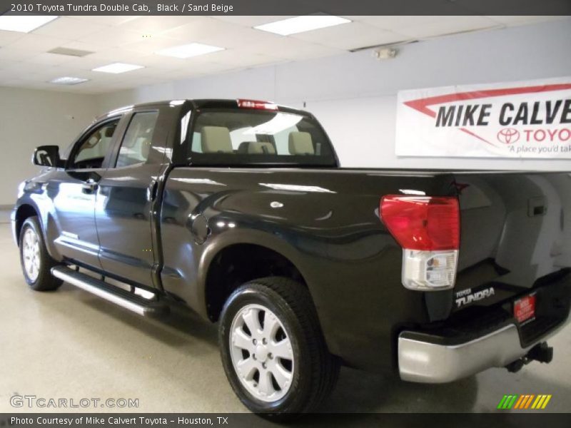 Black / Sand Beige 2010 Toyota Tundra Double Cab