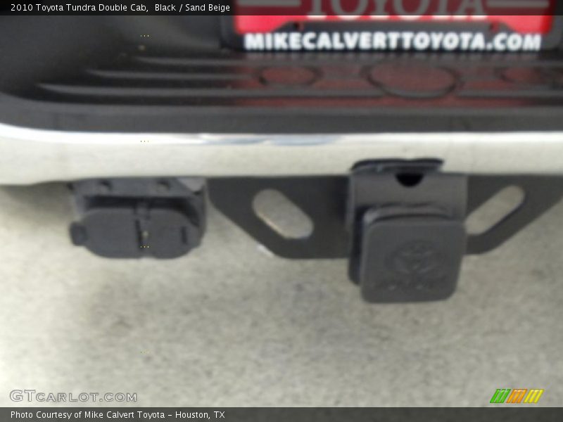 Black / Sand Beige 2010 Toyota Tundra Double Cab