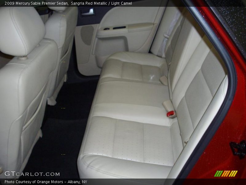 Sangria Red Metallic / Light Camel 2009 Mercury Sable Premier Sedan