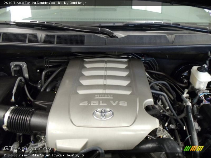 Black / Sand Beige 2010 Toyota Tundra Double Cab