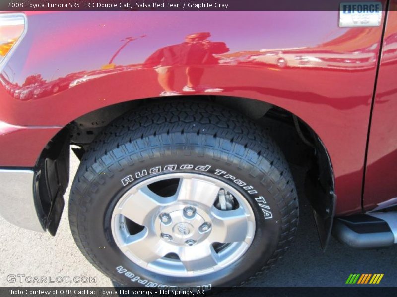 Salsa Red Pearl / Graphite Gray 2008 Toyota Tundra SR5 TRD Double Cab