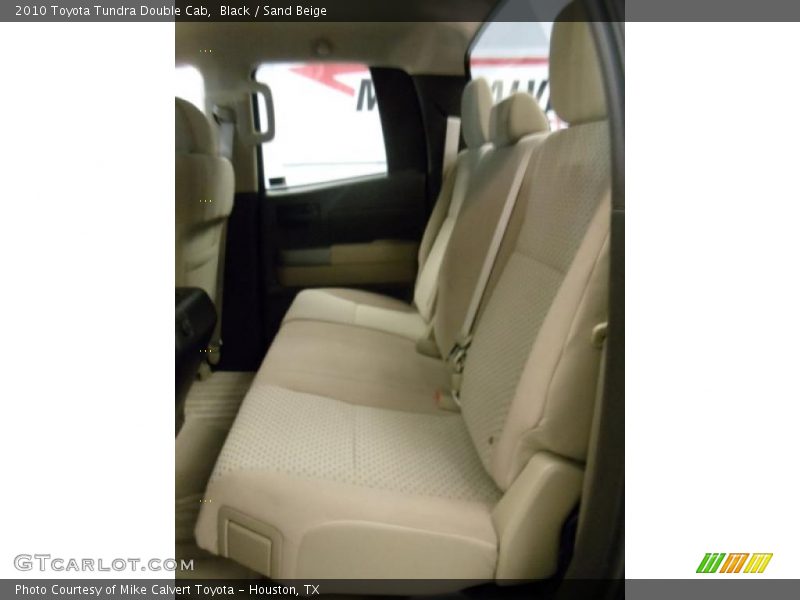 Black / Sand Beige 2010 Toyota Tundra Double Cab