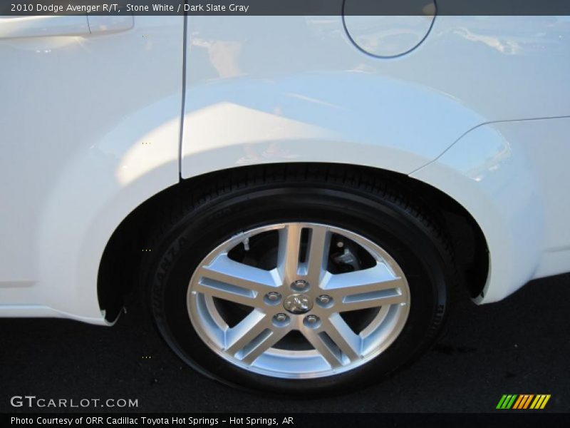 Stone White / Dark Slate Gray 2010 Dodge Avenger R/T