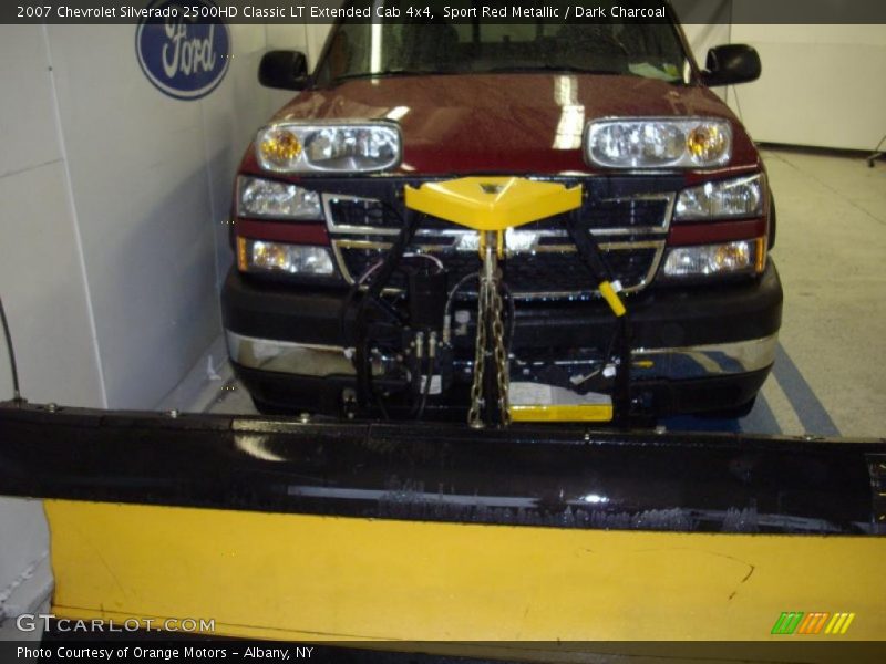 Sport Red Metallic / Dark Charcoal 2007 Chevrolet Silverado 2500HD Classic LT Extended Cab 4x4