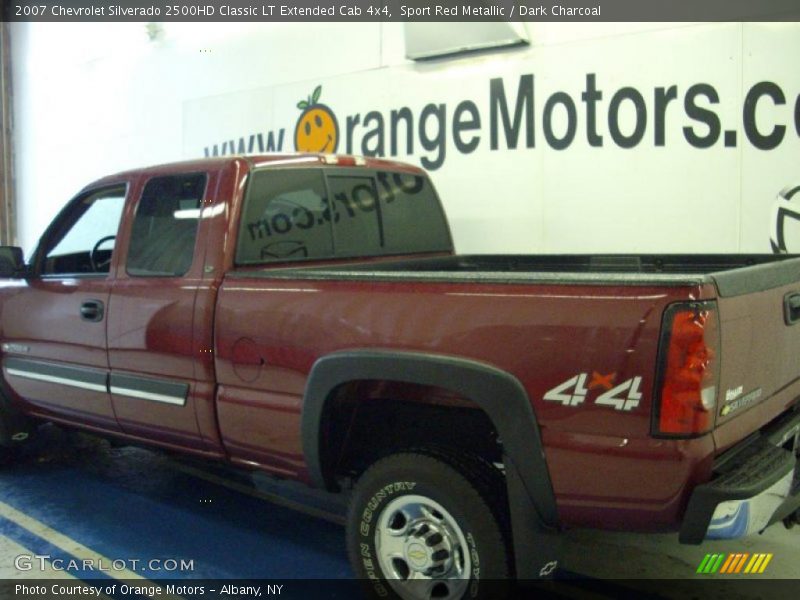 Sport Red Metallic / Dark Charcoal 2007 Chevrolet Silverado 2500HD Classic LT Extended Cab 4x4
