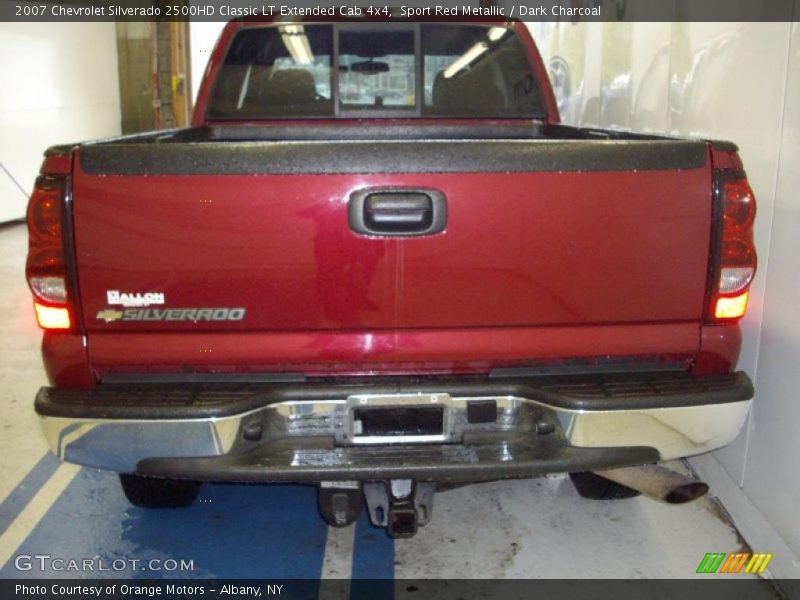 Sport Red Metallic / Dark Charcoal 2007 Chevrolet Silverado 2500HD Classic LT Extended Cab 4x4