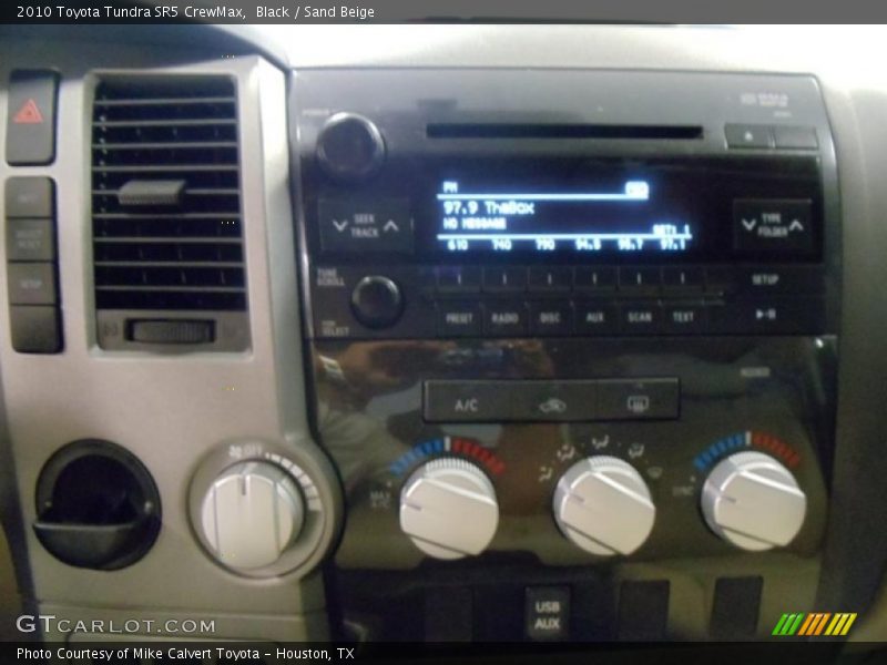 Black / Sand Beige 2010 Toyota Tundra SR5 CrewMax