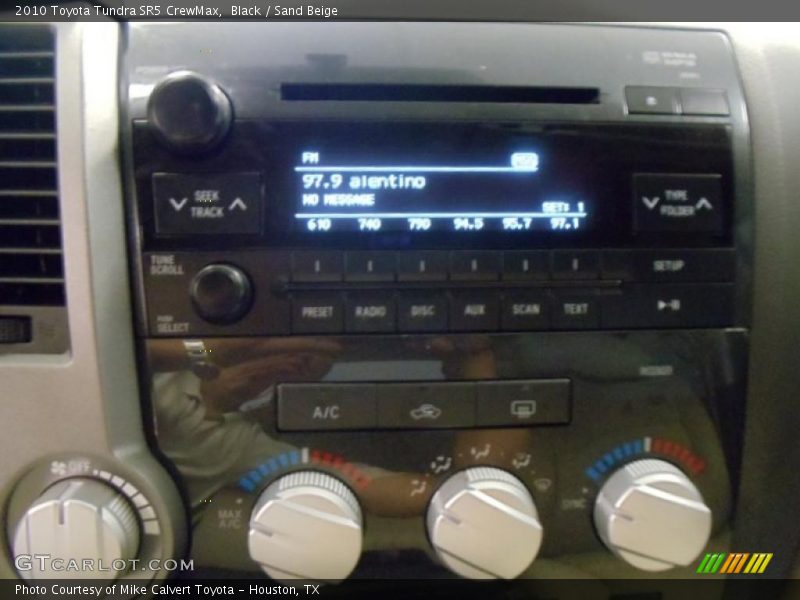 Black / Sand Beige 2010 Toyota Tundra SR5 CrewMax
