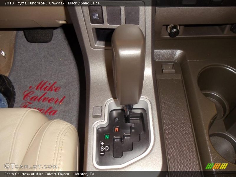 Black / Sand Beige 2010 Toyota Tundra SR5 CrewMax