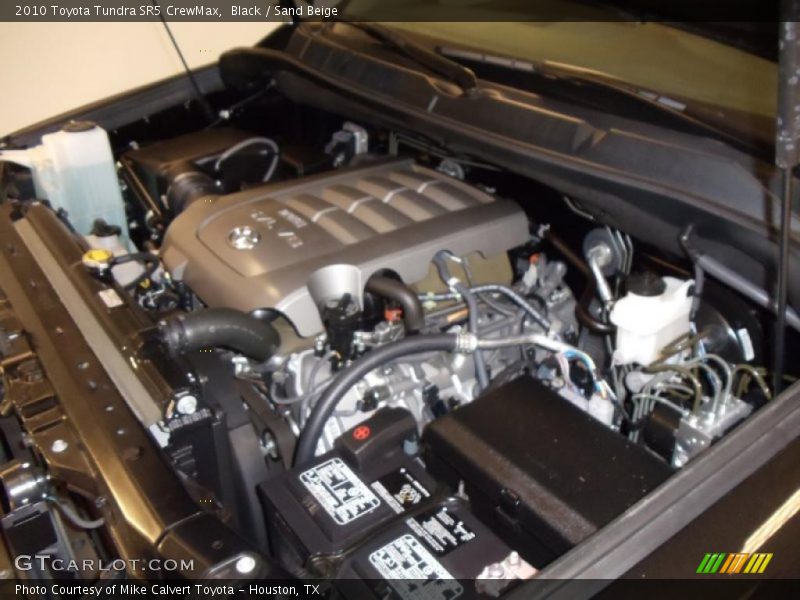 Black / Sand Beige 2010 Toyota Tundra SR5 CrewMax