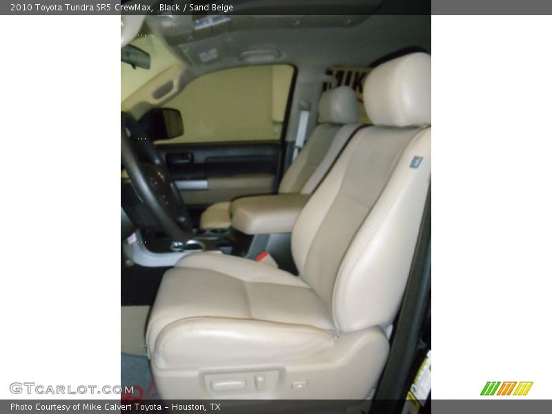 Black / Sand Beige 2010 Toyota Tundra SR5 CrewMax