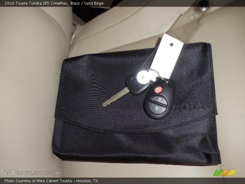 Black / Sand Beige 2010 Toyota Tundra SR5 CrewMax