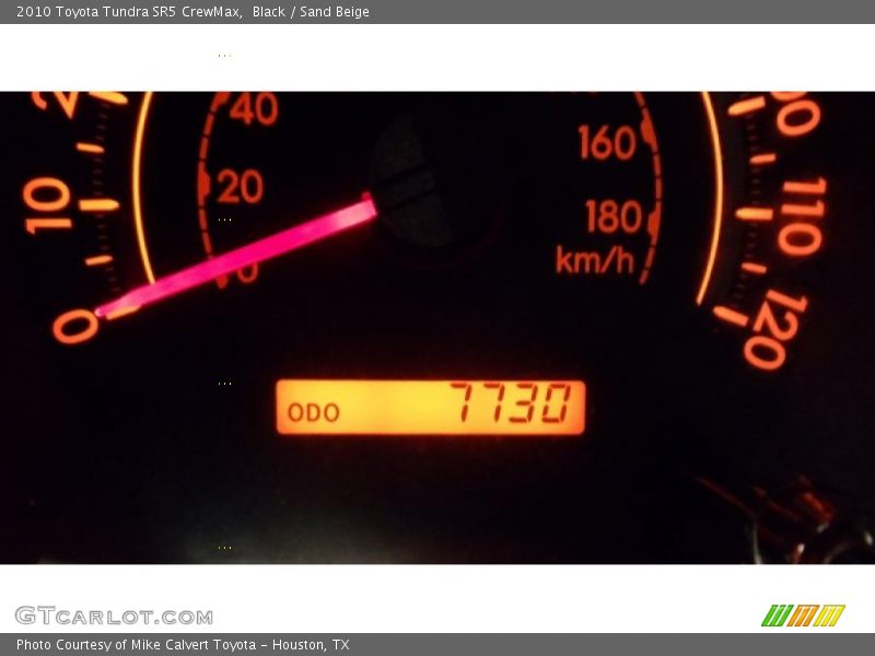 Black / Sand Beige 2010 Toyota Tundra SR5 CrewMax