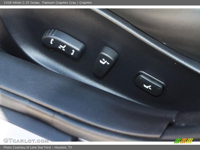 Platinum Graphite Gray / Graphite 2008 Infiniti G 35 Sedan