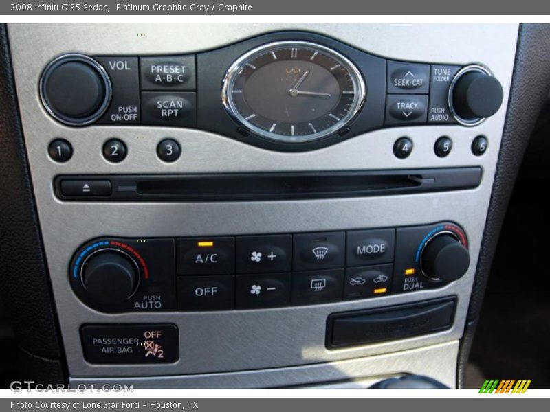 Platinum Graphite Gray / Graphite 2008 Infiniti G 35 Sedan