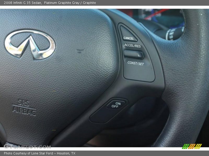 Platinum Graphite Gray / Graphite 2008 Infiniti G 35 Sedan