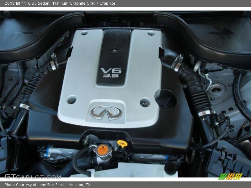 Platinum Graphite Gray / Graphite 2008 Infiniti G 35 Sedan