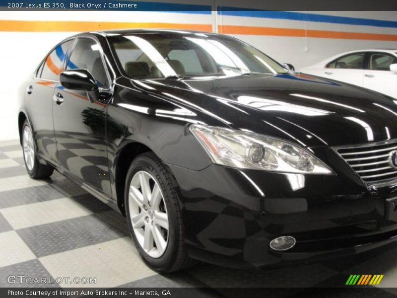 Black Onyx / Cashmere 2007 Lexus ES 350