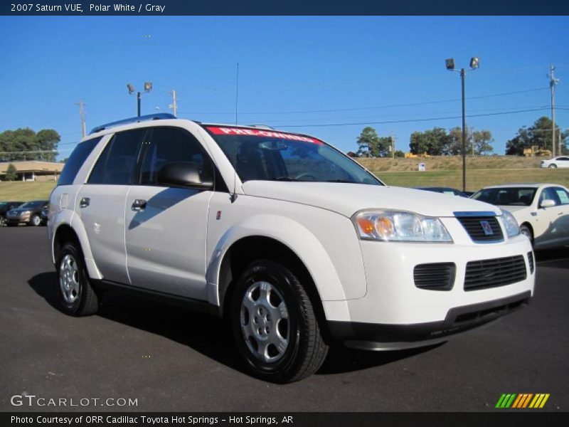 Polar White / Gray 2007 Saturn VUE
