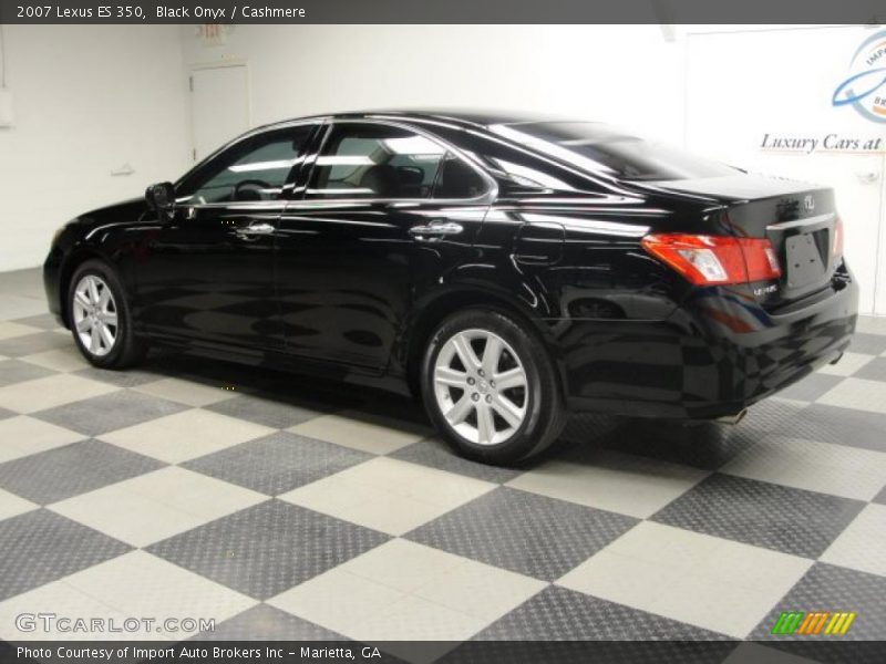 Black Onyx / Cashmere 2007 Lexus ES 350