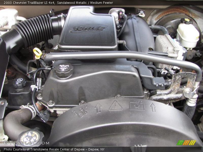 Sandalwood Metallic / Medium Pewter 2003 Chevrolet TrailBlazer LS 4x4