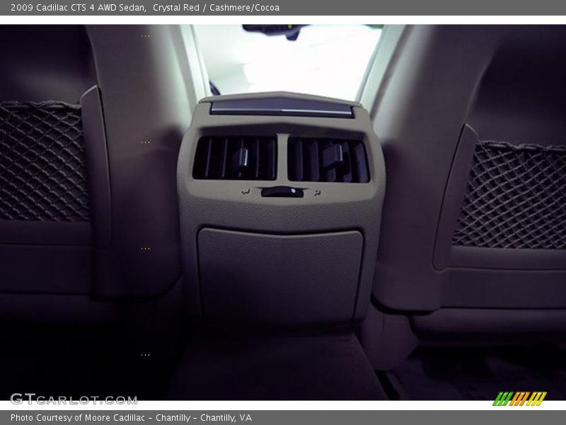 Crystal Red / Cashmere/Cocoa 2009 Cadillac CTS 4 AWD Sedan