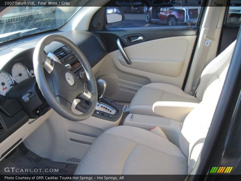 Polar White / Gray 2007 Saturn VUE