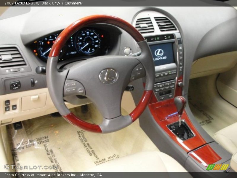 Black Onyx / Cashmere 2007 Lexus ES 350