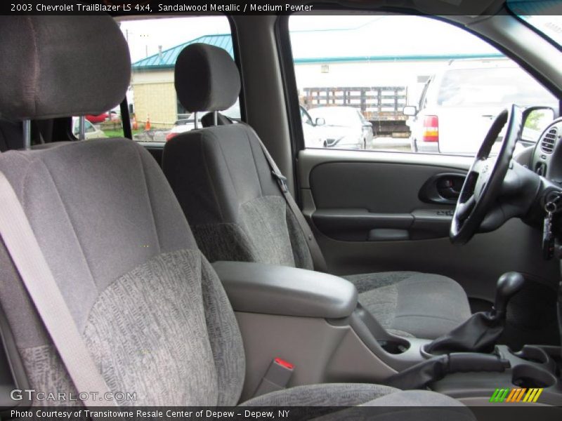 Sandalwood Metallic / Medium Pewter 2003 Chevrolet TrailBlazer LS 4x4