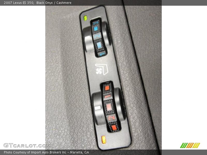 Black Onyx / Cashmere 2007 Lexus ES 350
