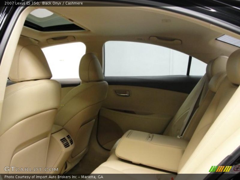Black Onyx / Cashmere 2007 Lexus ES 350