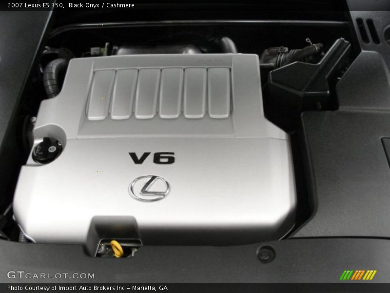 Black Onyx / Cashmere 2007 Lexus ES 350