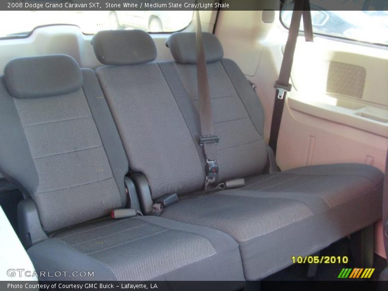 Stone White / Medium Slate Gray/Light Shale 2008 Dodge Grand Caravan SXT