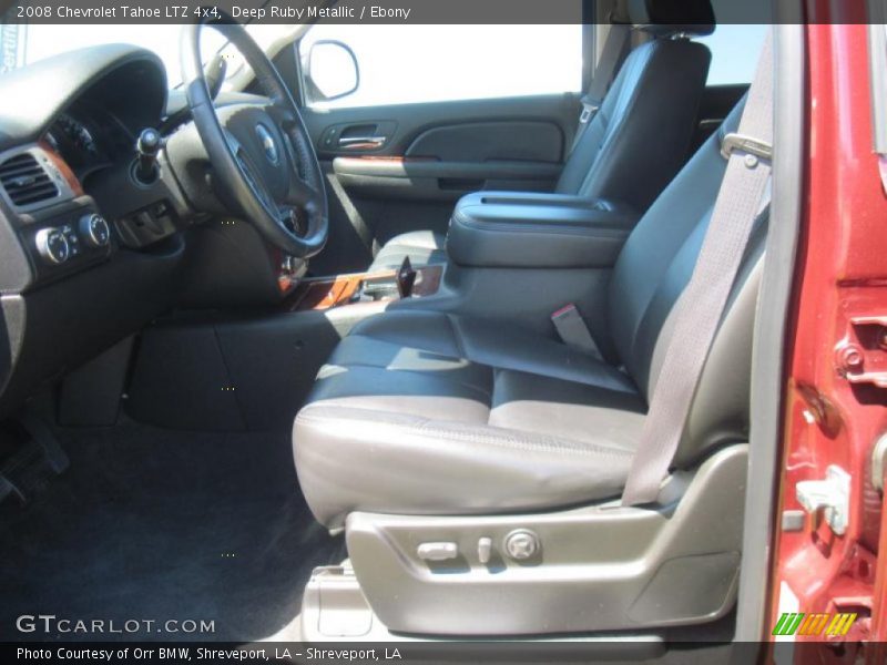 Deep Ruby Metallic / Ebony 2008 Chevrolet Tahoe LTZ 4x4