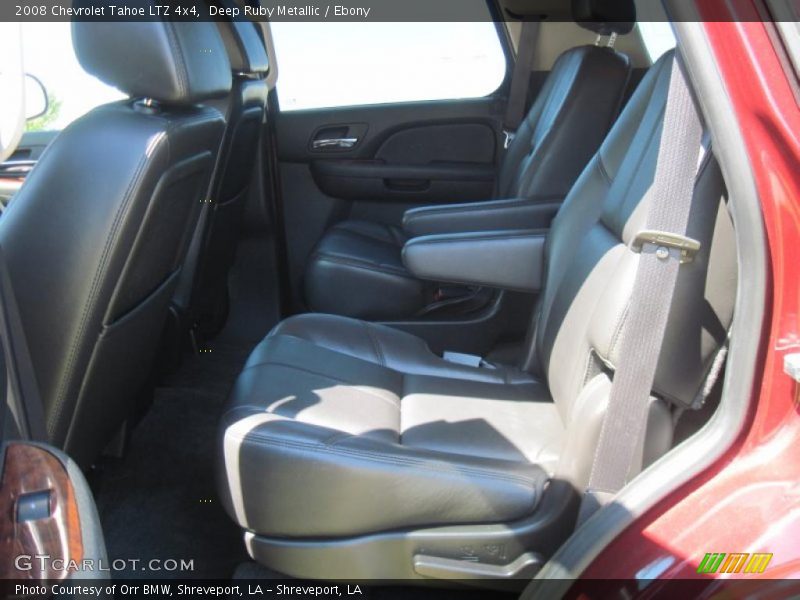 Deep Ruby Metallic / Ebony 2008 Chevrolet Tahoe LTZ 4x4