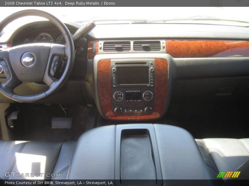 Deep Ruby Metallic / Ebony 2008 Chevrolet Tahoe LTZ 4x4