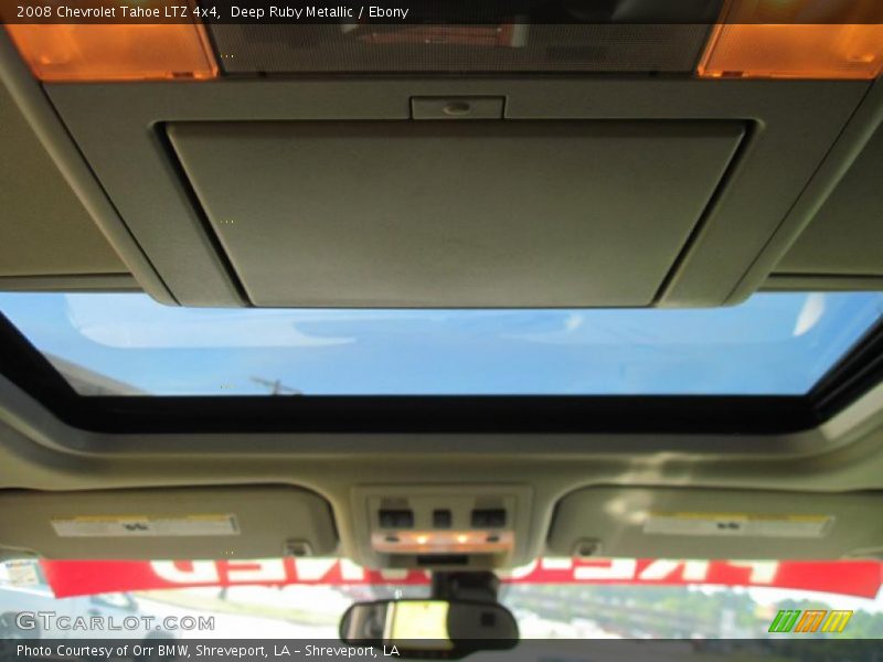 Deep Ruby Metallic / Ebony 2008 Chevrolet Tahoe LTZ 4x4
