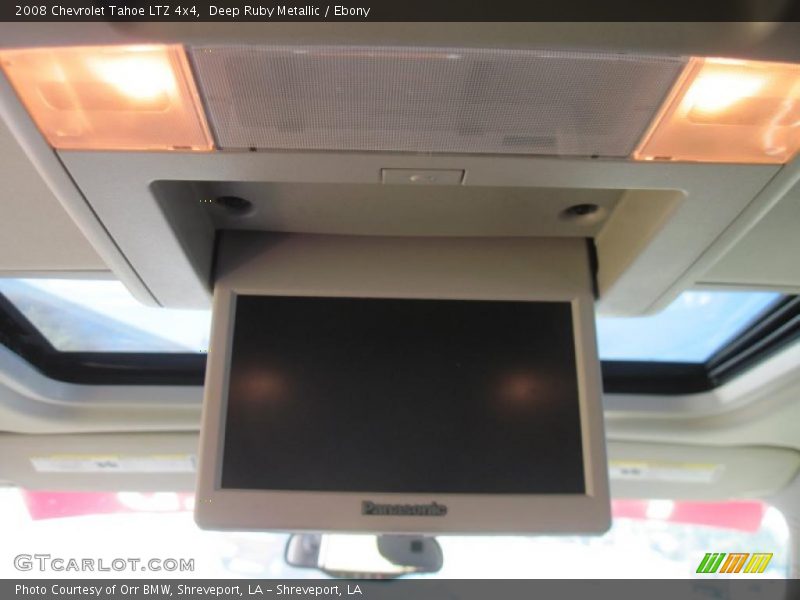 Deep Ruby Metallic / Ebony 2008 Chevrolet Tahoe LTZ 4x4