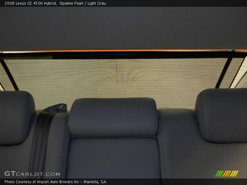 Opaline Pearl / Light Gray 2008 Lexus GS 450h Hybrid