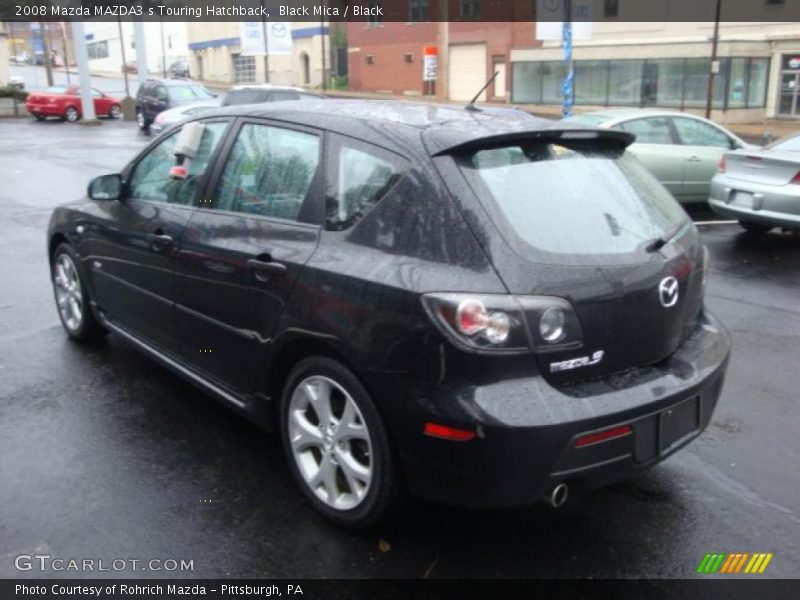 Black Mica / Black 2008 Mazda MAZDA3 s Touring Hatchback