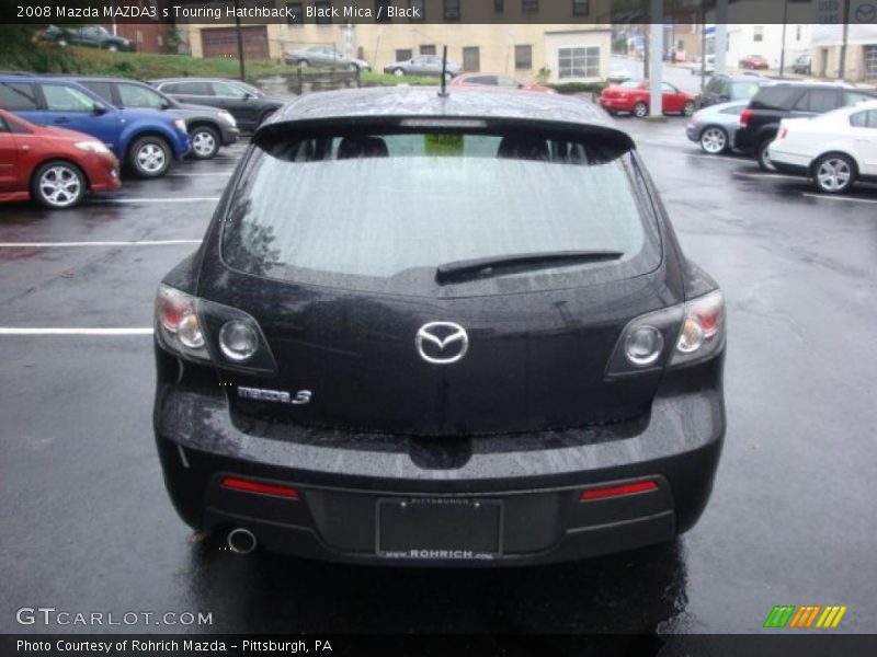 Black Mica / Black 2008 Mazda MAZDA3 s Touring Hatchback