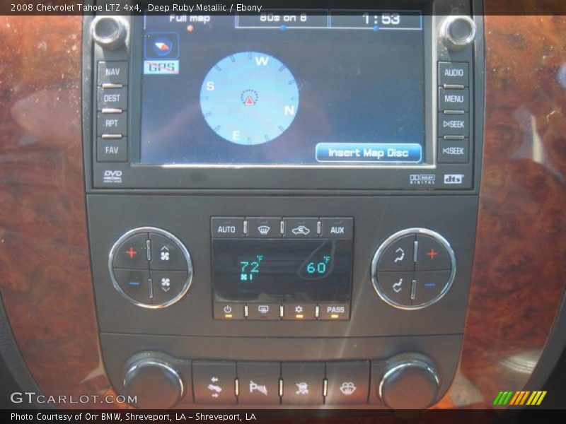 Deep Ruby Metallic / Ebony 2008 Chevrolet Tahoe LTZ 4x4