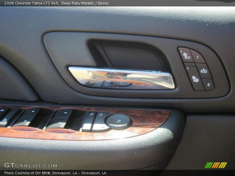 Deep Ruby Metallic / Ebony 2008 Chevrolet Tahoe LTZ 4x4