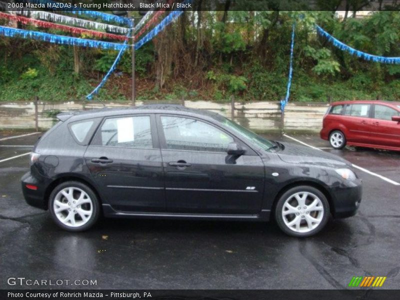 Black Mica / Black 2008 Mazda MAZDA3 s Touring Hatchback