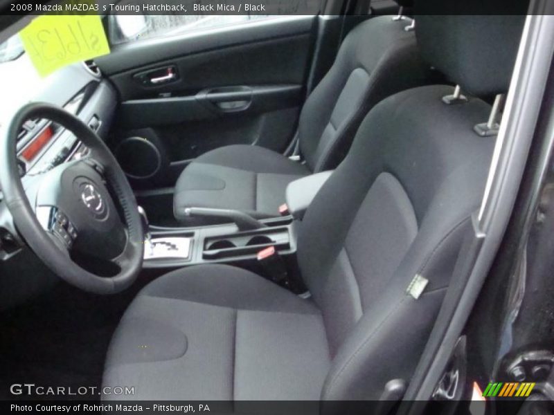 Black Mica / Black 2008 Mazda MAZDA3 s Touring Hatchback