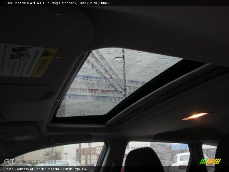 Black Mica / Black 2008 Mazda MAZDA3 s Touring Hatchback