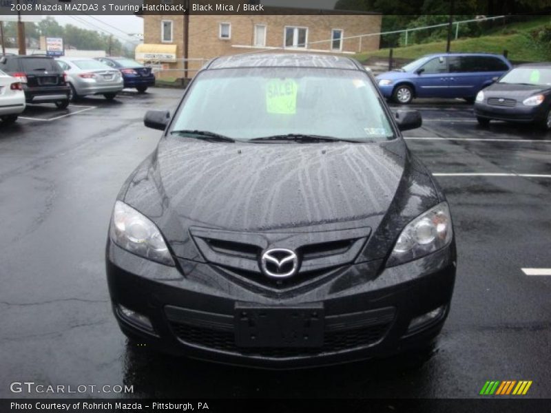 Black Mica / Black 2008 Mazda MAZDA3 s Touring Hatchback